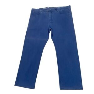 Men’s Buffalo David Bitton navy stretch cotton slim straight pants jean 44 x 30